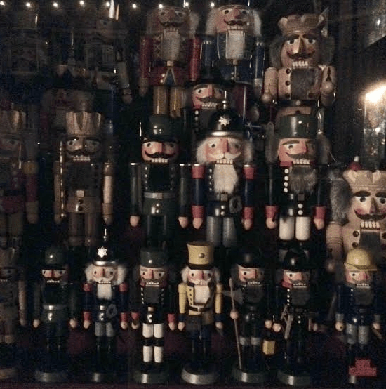 Handcrafted wooden Nutcrackers | Photo by McKenna 